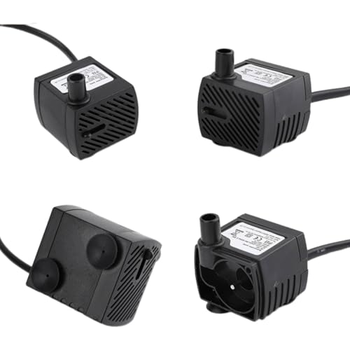 Bomba Bombinha Submersa Fonte Aquário 350L/h eleva até 60cm