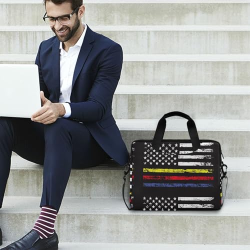 Funda portátil con asa y correa para laptop 15.6 pulgadas miniatura 3