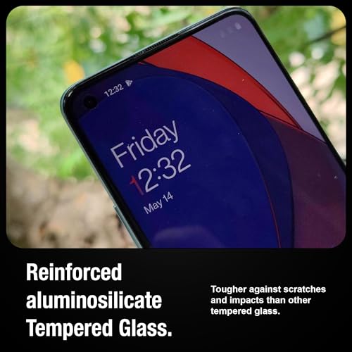 Image of Supershieldz NeoGuard HD+ Tempered Glass Screen Protector Guard for OnePlus 9R 5G, 9H Hardness, Edge-to-Edge, Military Grade Protection, Easy Installation Kit