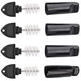 8 Pieces Draft Beer Faucet Cap & Plug Brush - Rubber Tap Soother Sanitary Covers