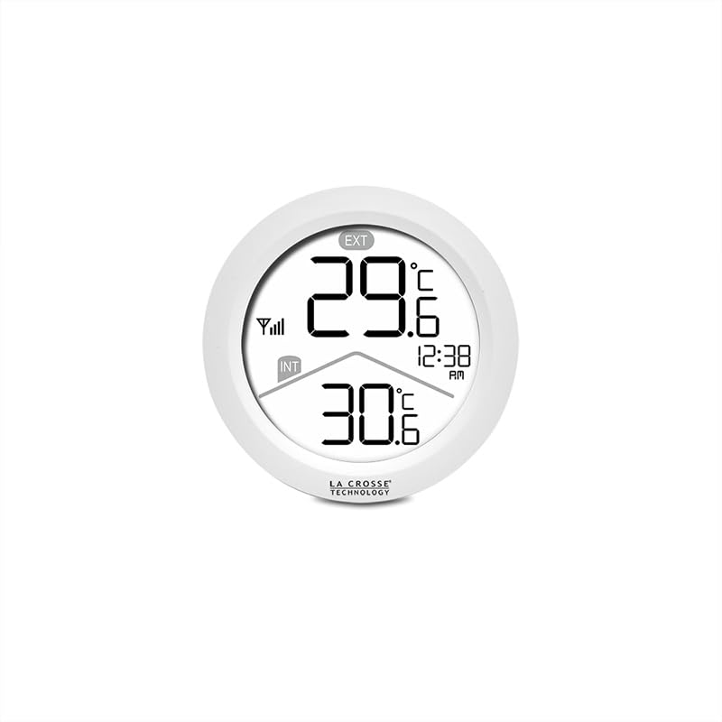 La Crosse Technology - WS6219 Station de températures avec min/max - Blanc