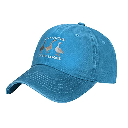 Image of Funny Silly Goose Hat Silly Goosee On The Loose Hat for Women Dad Hats Funny Hats