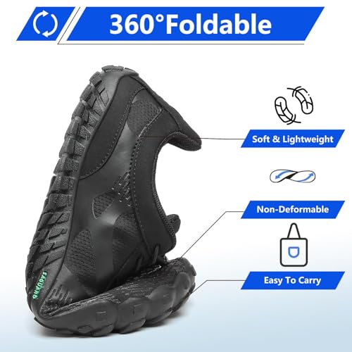 Image of SAGUARO Mens Womens Minimalist Barefoot Trail Running Shoes | Cross Trainer | Breathable Quick Dry | Wide Toe Box | Zero Drop | Outdoor Beach Walking Jogging