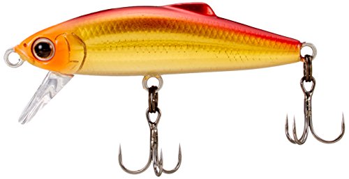 TackleHouse #D121 BUDR43 Minnow Buffet Doras, 1.7 inches (43 mm), 0.2 oz (4.5 g), Gold Red