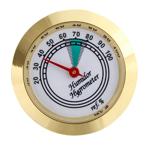 NIYANGLE Higrómetro Digital De Precisión para Humidor Medidor De Humedad Compacto y Portátil para Controlar La Humedad y Almacenamiento De Tabacos
