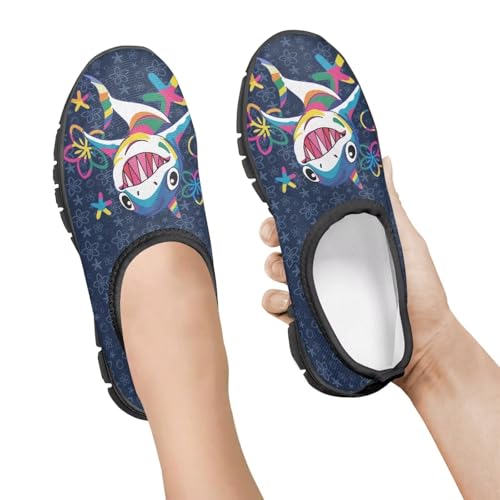 Kids Shoes Boys Girls Slip On Walking Tennis Shoes Soft Loafers Non Slip Lightweight Casual Athletic Sneaker Black Sole Size 11-152