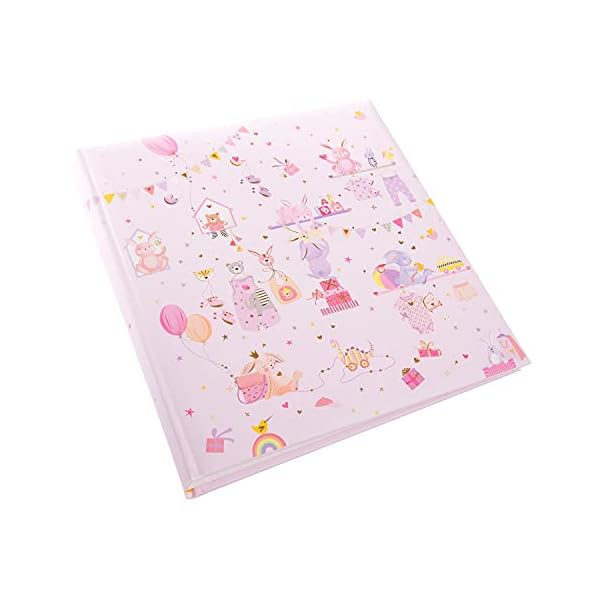 goldbuch Babyalbum Wonderland im Turnowsky Design, Kunstdruck Fotoalbum mit 60 weiße, Pergamin & 4 illustrierte Seiten… – Bild 4