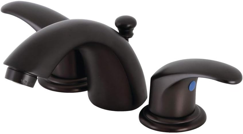 Kingston Brass KB955LL Mini-Widespread Bathroom Faucet, Oil Rubbed Bronze