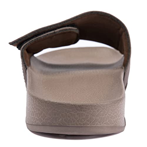 NewDenBer Men's Comfort Slide Sandals Lightweight EVA Rubber Slip on Sandals2