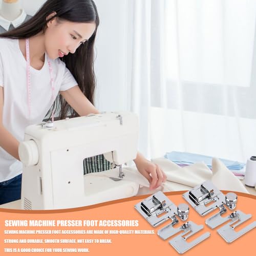 Pisadera para máquina de coser banda elástica 2 pcs miniatura 3