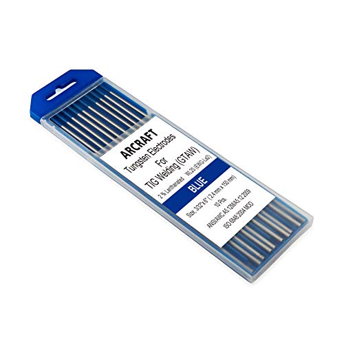 ARCRAFT TIG Welding Tungsten Electrodes 2% Lanthanated 3/32