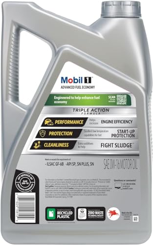 Mobil 1 0W-20 Aceite de Motor Sintético 5 qt Pack x2 miniatura 3