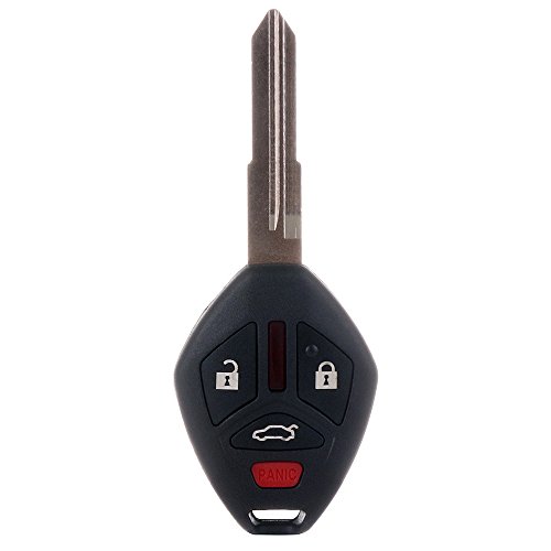 ECCPP fit for Uncut Keyless Entry Remote Key Fob 07-2012 for Mitsubishi Eclipse/Galant OUCG8D620MA (Pack of 1)