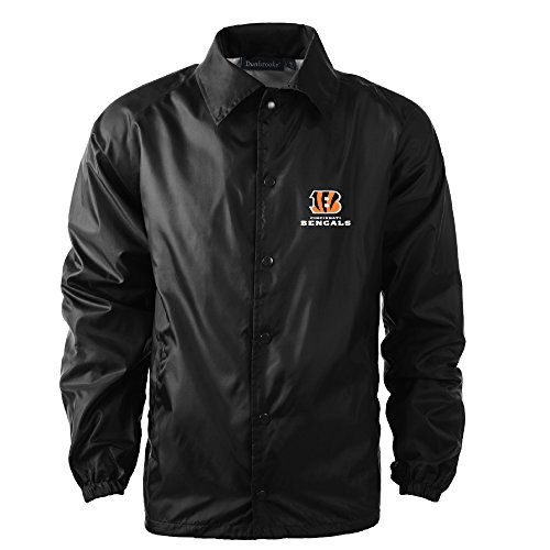 Image of Men's Royal Buffalo Bills Coaches Classic Raglan Full-Snap Windbreaker Jacket