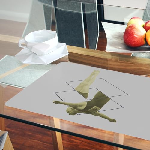 Sets de table en liège gris pour sublimer vos dîners artistiques - 6