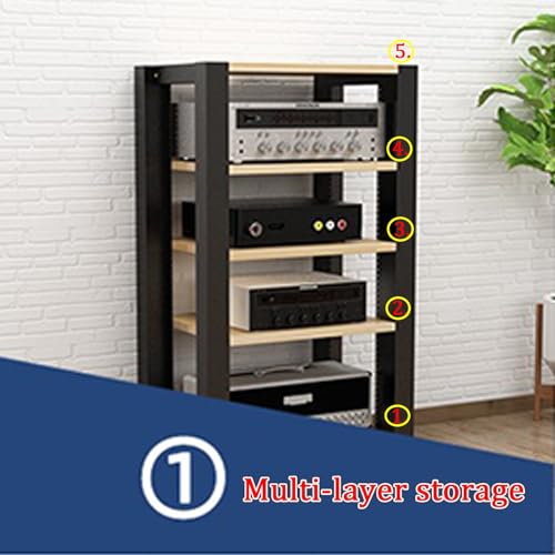 Estante de Audio Ajustable de suelo para organizar el salón de casa 3
