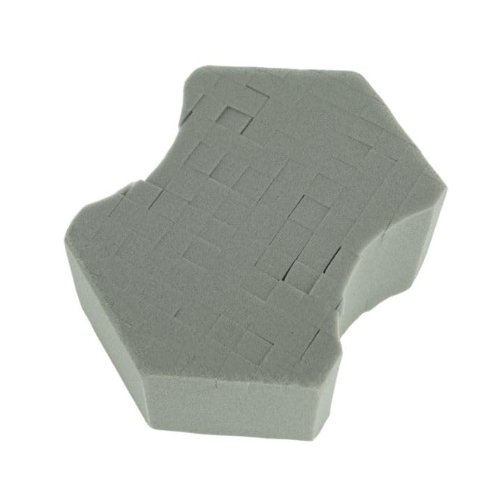 Ethos Hybrid Wash Sponge Premium Rinseless & Traditional Car Wash Sponge Non-Abrasive Foam Enhanced Cleaning Power Ergonomic Design Safe for All Paint & Wheel Finishes