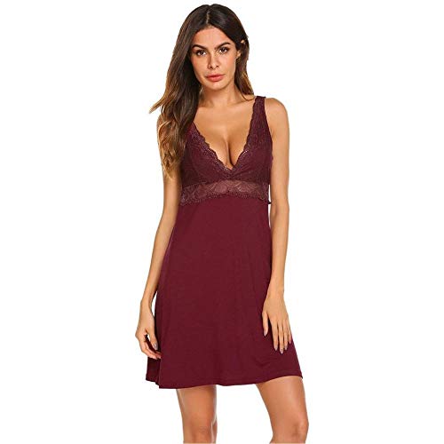 Robe de nuit érotique en dentelle pour des soirées décontractées et glamour à la maison