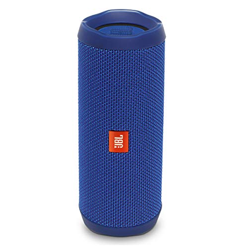 JBL Flip 4 IPX7 Waterproof Wireless Portable Bluetooth Rechargeable USB Speaker (Blue) (Renewed)