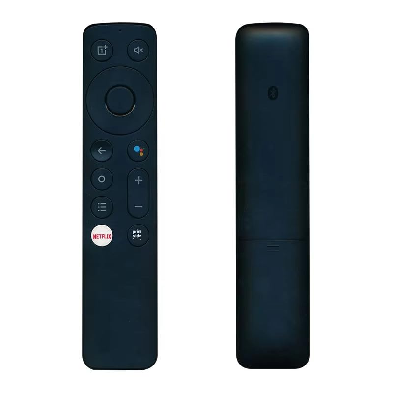 Image of Original Voice Remote Control with Voic e Function Compatible for One Plus Q Series /U Series / Y1S / Y1S 40Y1 OnePlus Smart Andorid LED t v[Oneplus tv Remote] Old Remote mach