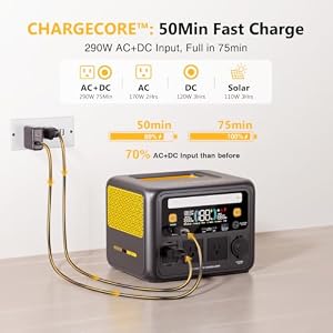 VTOMAN Jump 600X Portable Power Station 600W, 9 Ports LEP Solar Generator — photo 2 of 6