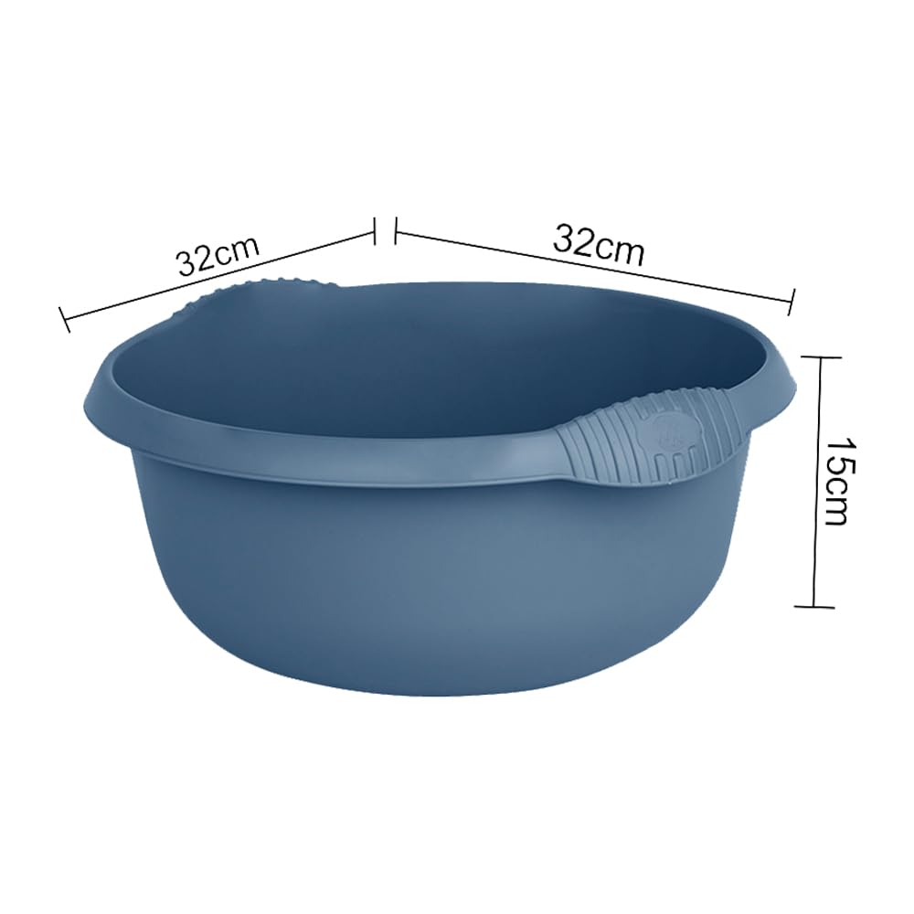 Bacinella Per Lavare Professional Tools Da 32 Litri - Rotonda, Trasparente, Per Casa E Giardino