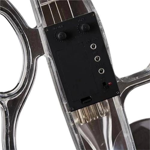 Violon électrique transparent instruments de violon pour live et studio - 4