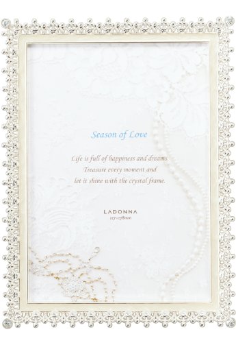 ラドンナ フォトフレーム ブライダル ホワイト 2L判 MJ83-2L-WH