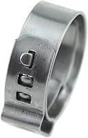 Vista 4 de LPEX Cinch Clamp RLECS - 30 abrazaderas de acero inoxidable plateado de 1/2 pulgada (0.689 in), abrazaderas de apriete para conexiones de tubería PEX