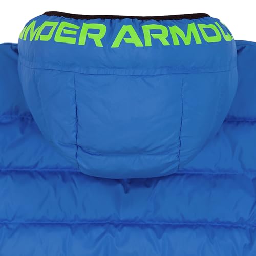 Image of Under Armour Boys' Pronto Hooded Puffer Jacket, Lightweight & Water Repellent