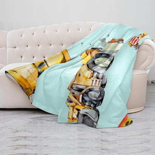 Couverture en molleton douce pour des soirées cocooning sur le canapé - 5