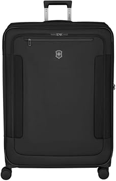 VictorinoxWerks Traveler 7.0, Extra Large Case, 8-Wheel Softside Expandable Travel Case, Black