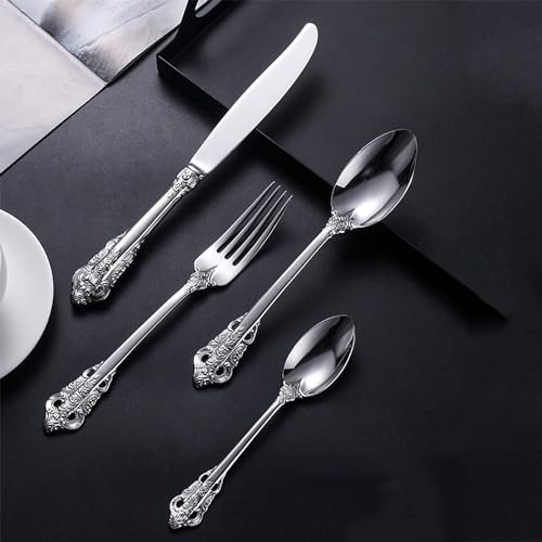 Set Cuchillos Cocina 40 Piezas Acero Inox