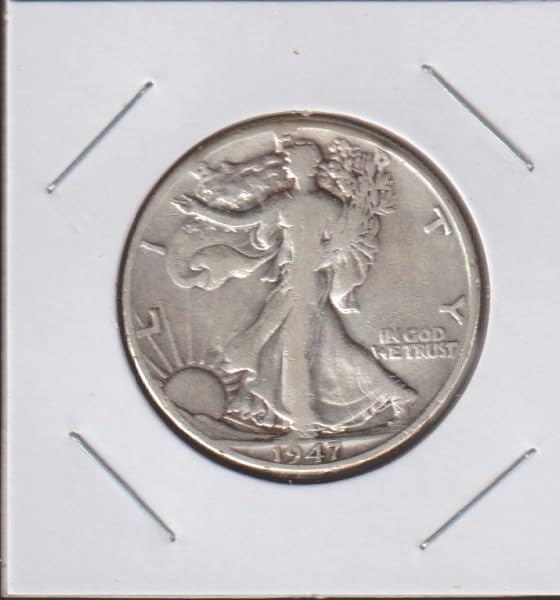 1947 D Liberty Walking (1916-1947) Half Dollar Fine