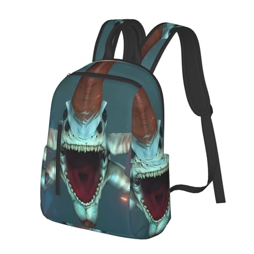 Game Subn-autica Backpack 3D printing fashion backpack travel Casual backpacks Unisex2