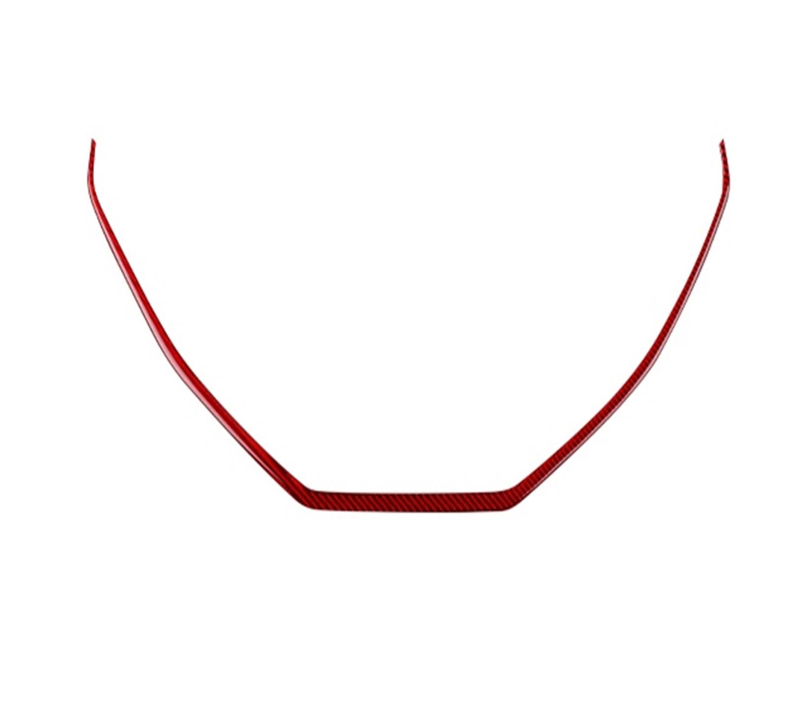 Vetjmua Red Interior Trim For Subaru For Wrx/For Wrx For Sti 2022 2023 Central Control Navigation Frame Sticker Interior Lhd Rhd Real Soft Carbon Fiber Cover Trim Sticker