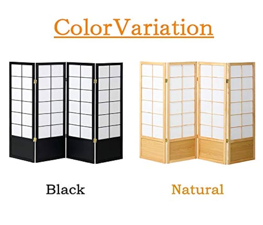 古いオシャレな衝立です。4つ折り 高さ120㌢　4枚幅160㌢（40㌢/1枚） Amazon｜衝立 4連 高さ120 cm 障子風 和室 間仕切り