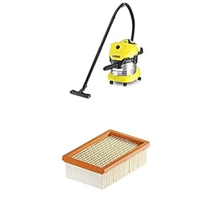 Kärcher Mehrzwecksauger WD 4 Premium (tatsächliche Saugleistung: 220 Air Watt, Behältergröße: 20 l, Saugen von trockenem…