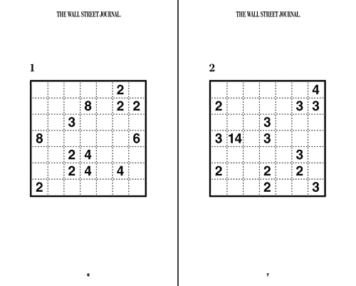 The Wall Street Journal Number Puzzle Book 2: 200 Puzzles - Image 3