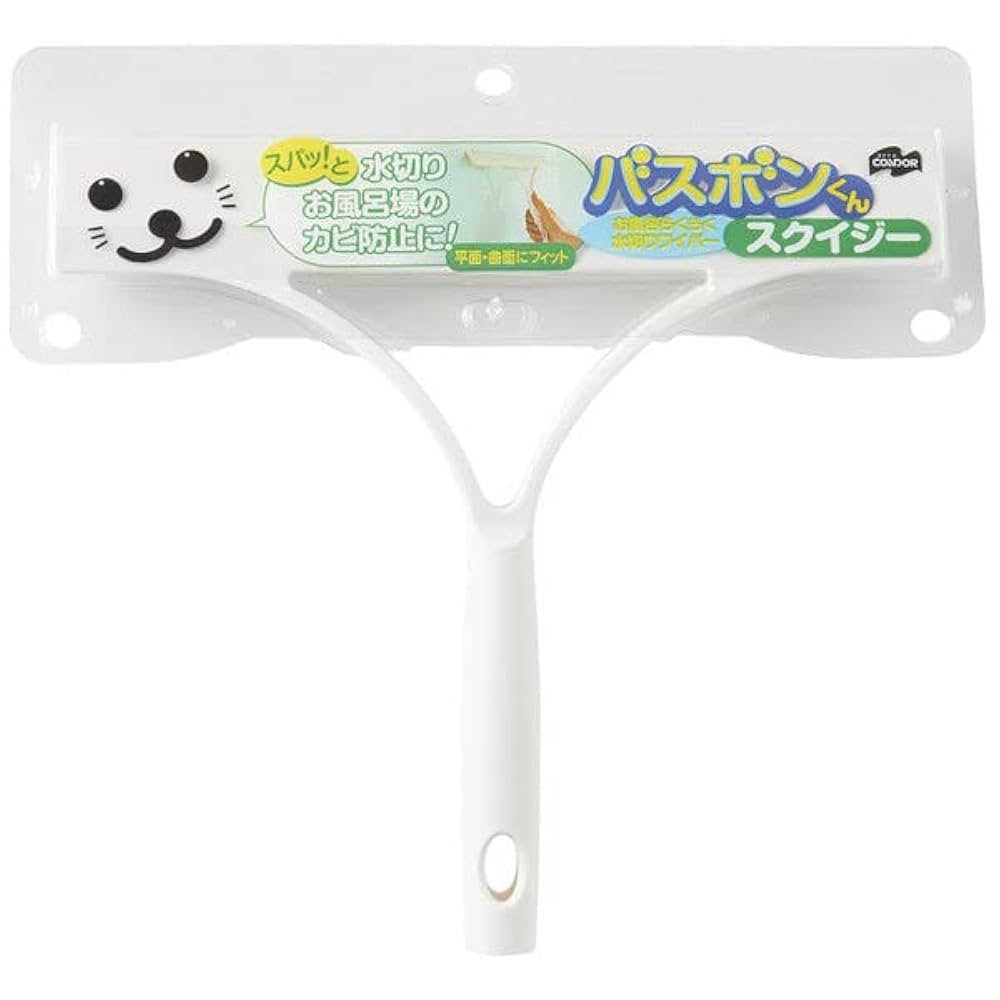 J iyong様 Amazon.co.jp: Yamazaki Sangyo 174348 Water Wiper, Bath Bon-kun, 1
