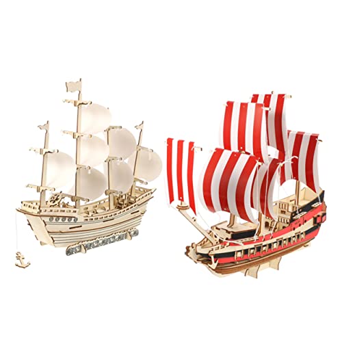 Jouets garçon fille et adultes puzzle bois maquettes voiliers