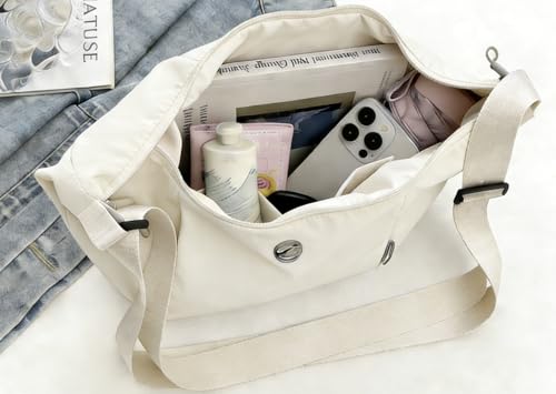 Image of Haneulbit Small Crossbody Bag for Women, Waterproof Nylon Purse with Adjustable Strap, Lightweight Shoulder Bag