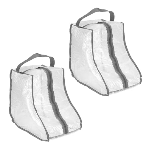 Sacs de rangement pour bottes gris imperméables avec poignée de transport