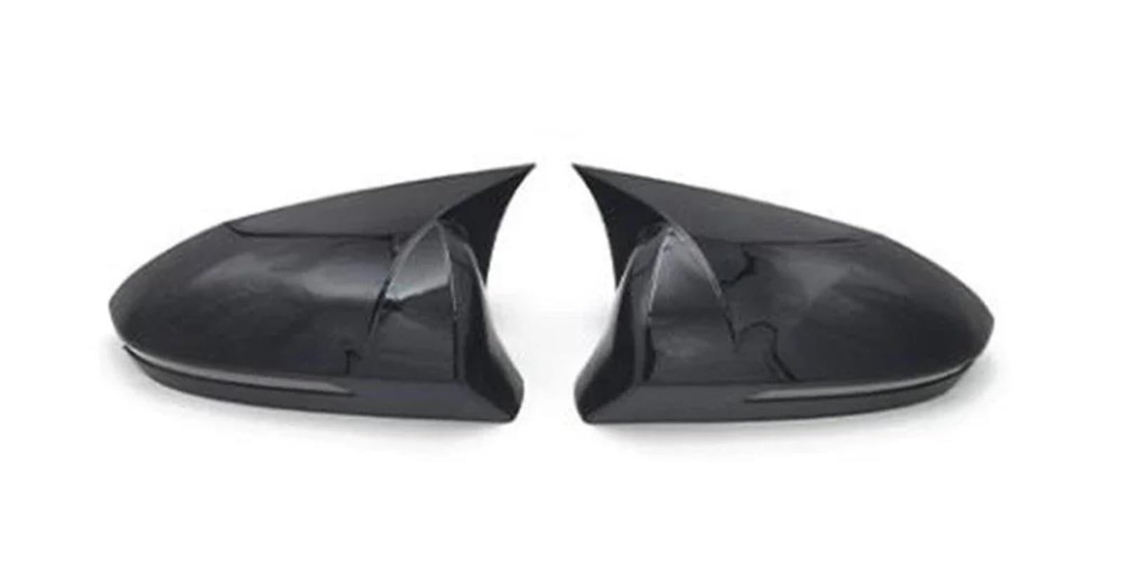 Car Wing Mirror Covers for Hyundai for Tucson 2021 2022 2023 2024 2025 2X Car Sticker Rearview Side Mirror Cover Wing Cap Exterior Door Case Trim MNGNCBXWK(Gloss Black)