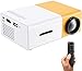Produktbild Ohyoulive Mini Projector - Portable Theater Home Office HD 1080P Yellow LED Home Office HD Mini Projector Multimedia for Children Present, Video TV Movie, Party Game, Outdoor Entertainment New