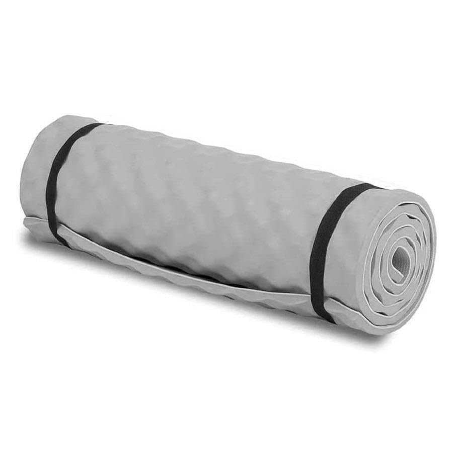 VIVAAS Yoga Roll Mat Waterproof Insulated Roll Up Foam Camp Mattress Camping Roll Mat with Elasticated Straps, Lightweight & Durable Ideal for Camping, Fishing, Festival & Exercise Foam Roll Camping