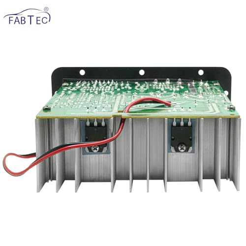 Image of FABTEC 12V Dual Channel 120W Car Audio Amplifier - High Performance Stereo /Mono Amp with Deep Bass Support, Subwoofer Compatible, Class AB Design with MOSFET Power System