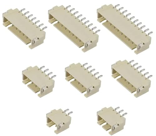 Conector de pines macho ZH 1.5mm horizontal para montaje superficial en placas electrónicas