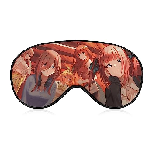 五等分の花嫁 アイマスク キャラクター アニメ アイマスク 睡眠用 かわいい 睡眠改善 遮光 柔らかい 眼精疲労 目元疲労回復 安眠マスク 圧迫感なし 子供 男女兼用 ギフト