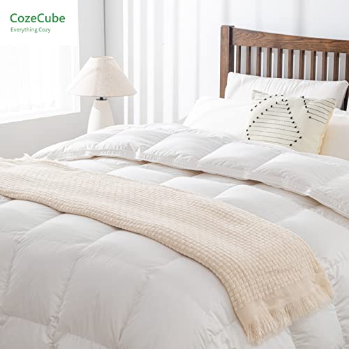 Cozecube Boho Throw Blanket For Couch, Spring Throw Blanket, Basket Weave Waffle Throw Blanket, Farmhouse Lightweight Throw Blanket With Fringe, Cream, 60'' X 50'' #TOP5